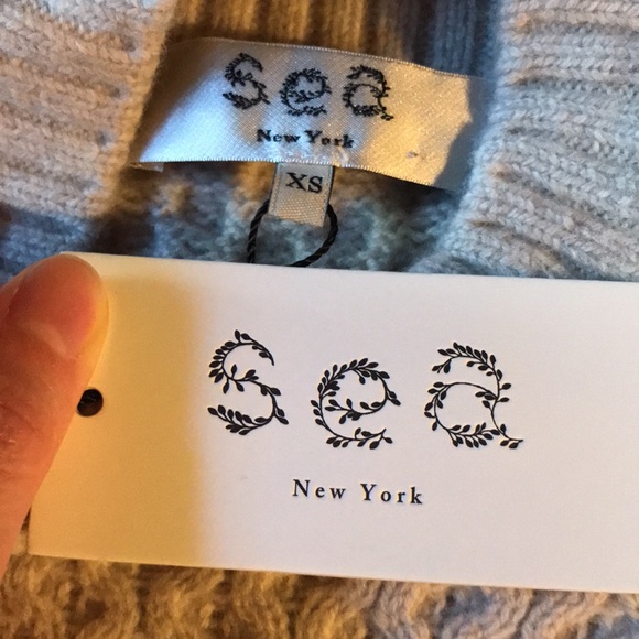 Sea New York Cable Knit Turtleneck Sweater - Picture 12 of 14